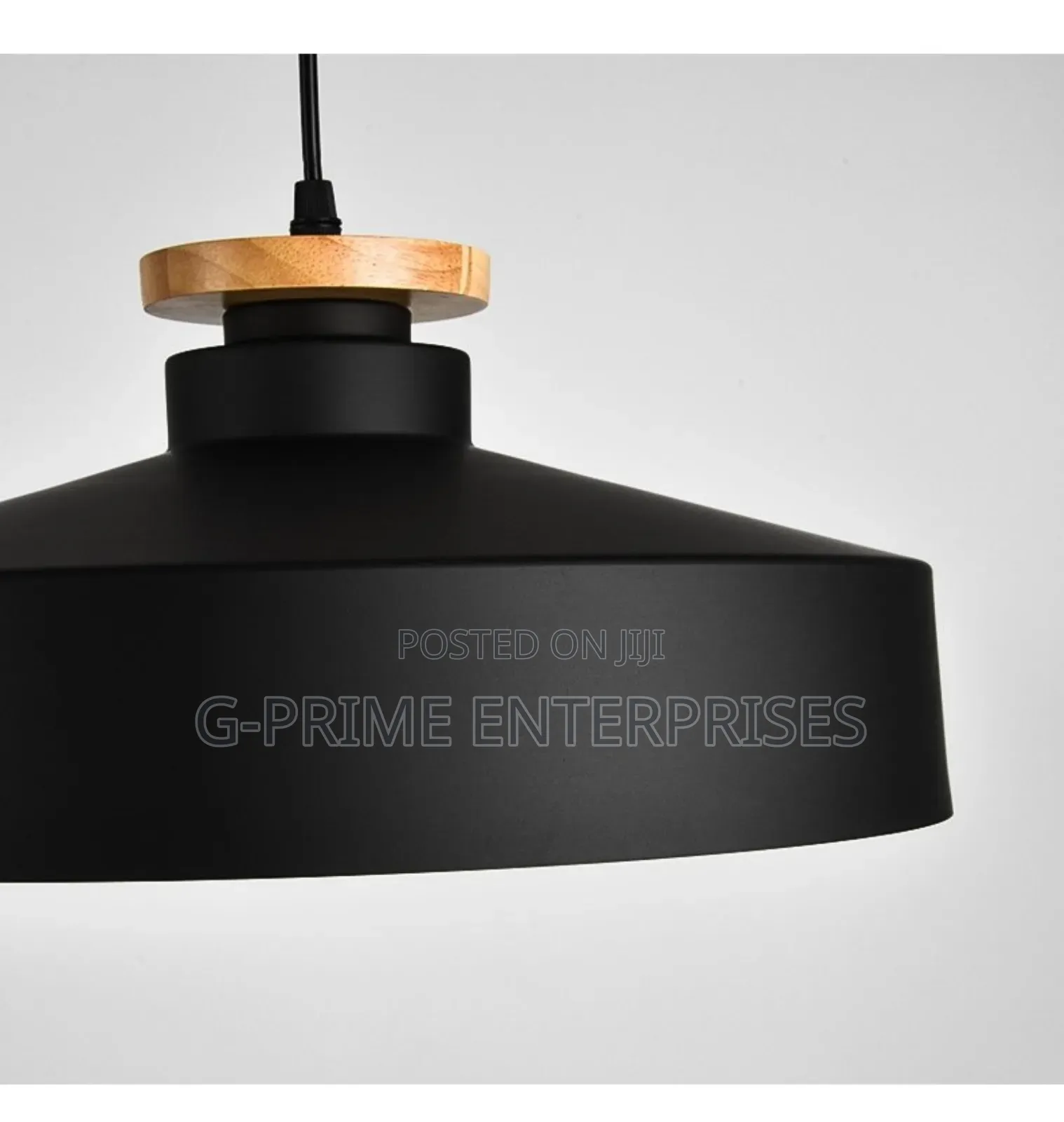 Loft Black Pendant