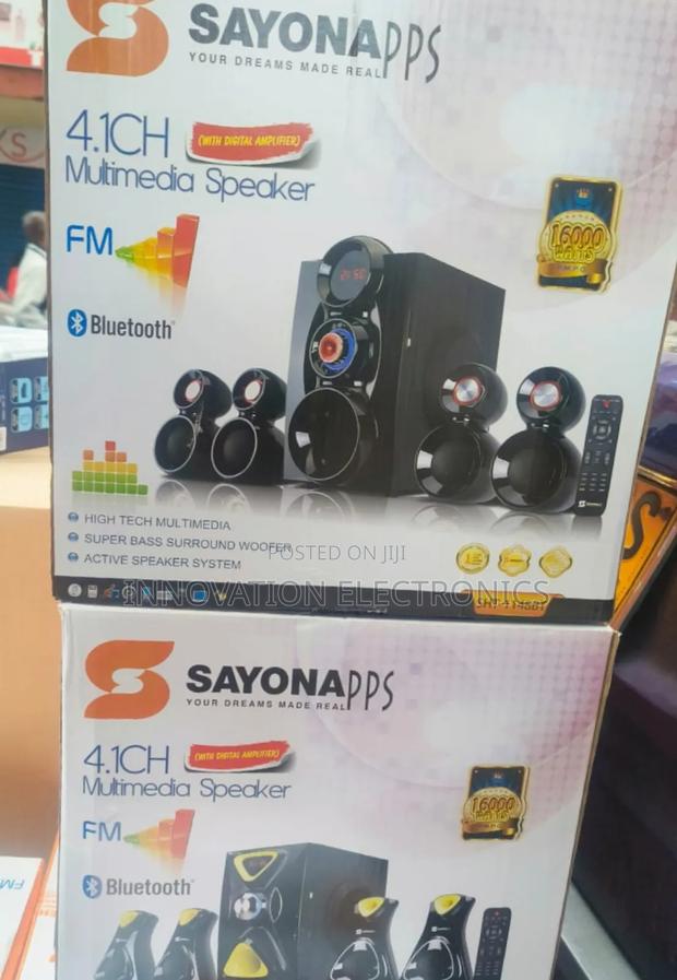 16000 Watts 4.1ch Sayona Multimedia Speaker Subwoofer System
