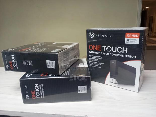 Seagate 12tb One Touch External Hard Drive - main view