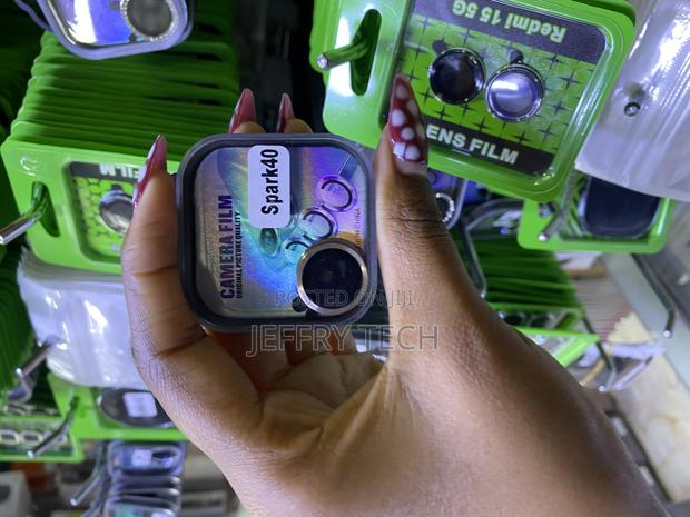 Dewar Tecno Camon 40 Aluminum Alloy Camera Ring Tempered Glass Lens