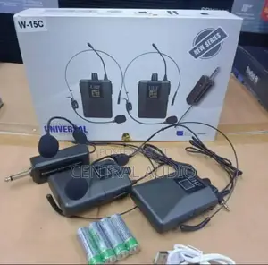 Headset Pair Wireless Microphone