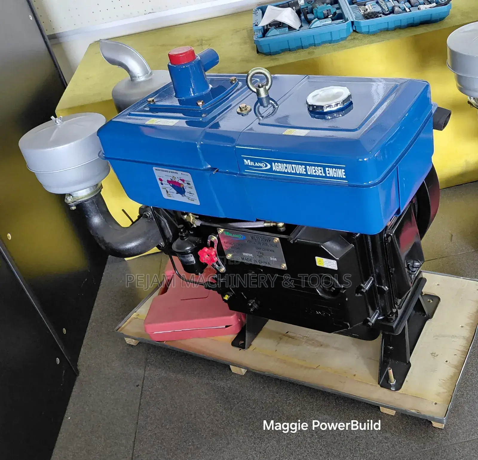 Ml1130wp 30hp Watercooled Agricultural Diesel Engine
