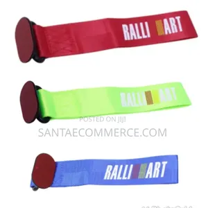 Universal Stick on Dummy Ralliart Design Towhook Strap