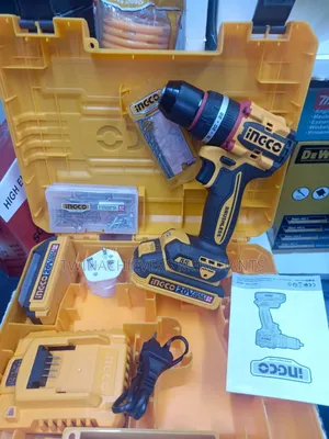 Ingco Brushless Cordless Drill 20v