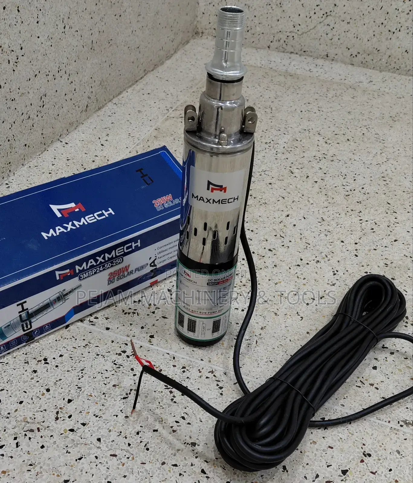 250w Maxmech Dc Solar Waterpump
