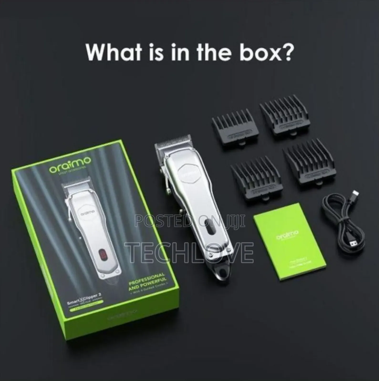 Oraimo Professional Adjustable Hair Clipper