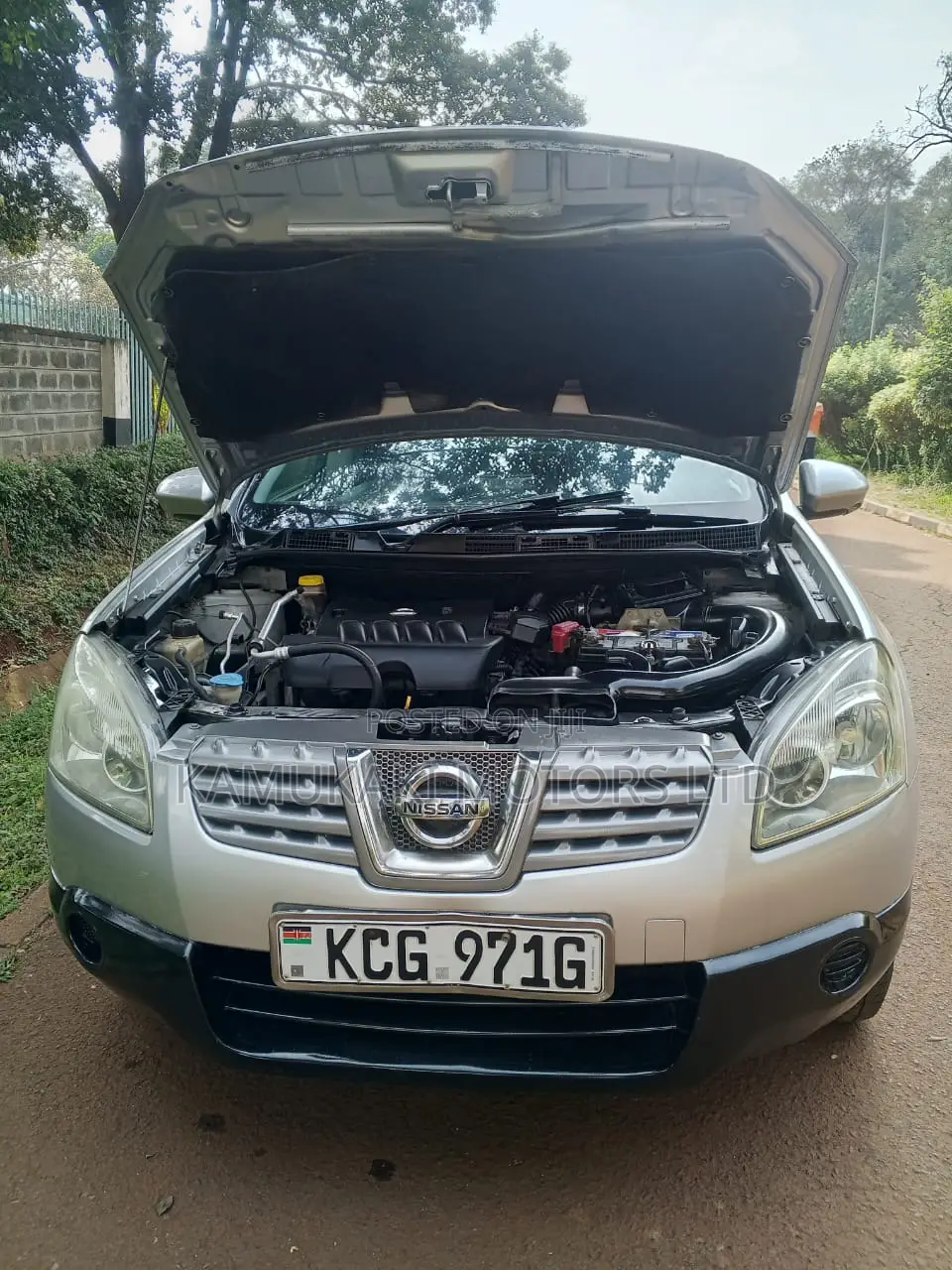 Nissan Dualis 2008 Gray