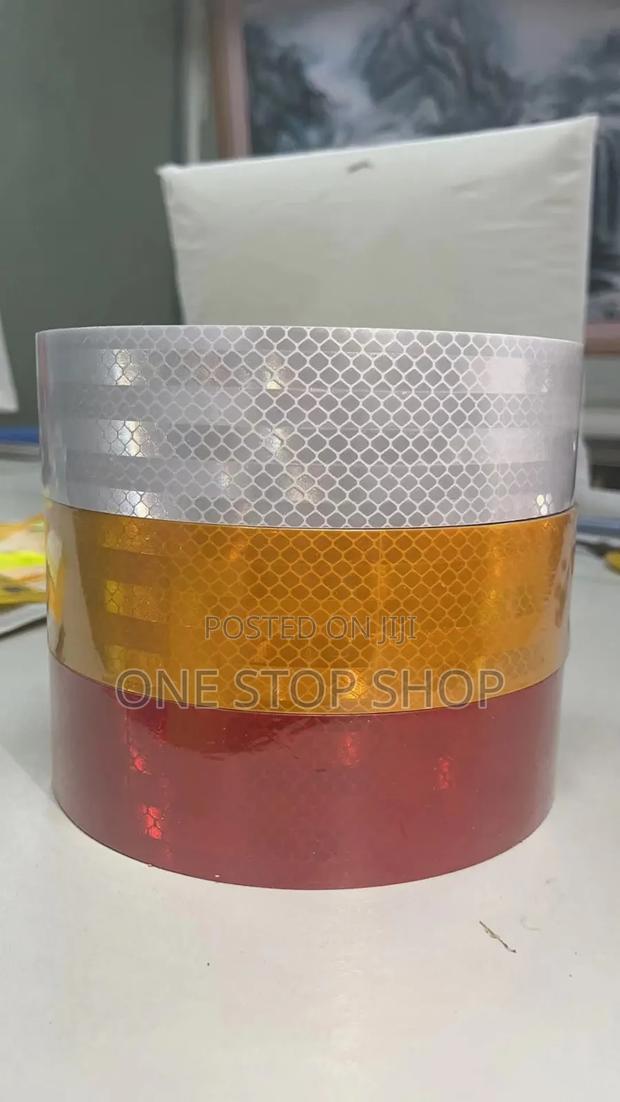 25m Plain Colors Warning Safety Self Adhesive Reflective Tape Sticker