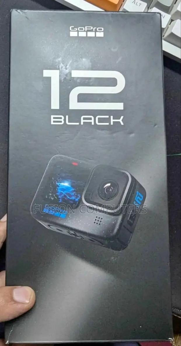 Gopro Hero 12 Waterproof Action Camera - Black - thumbnail 3