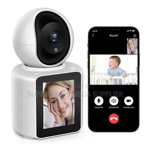 Support Upto 128gb Sd Card Video Calling Indoor Wifi Camera Easy Setup
