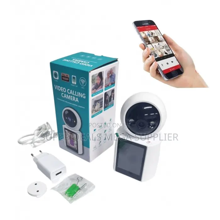 Clear and Vibrant Video Quality Video Calling Indoor Wi-Fi Camera