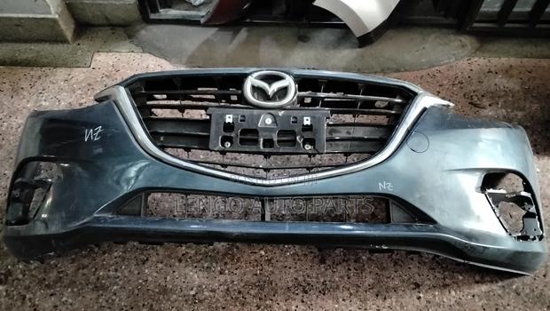 Mazda Axela 2015 Front Bumper Complete Includes Grille and Foglights - main view