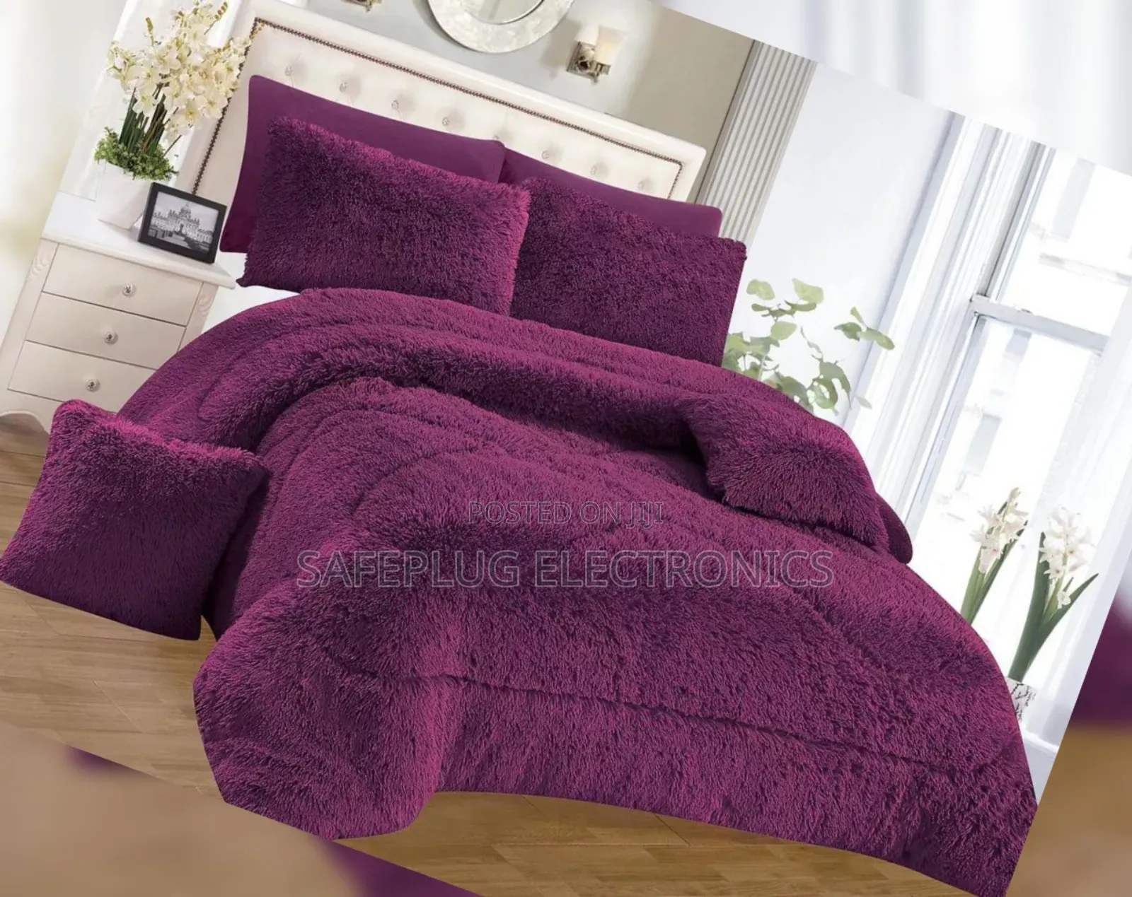 Fluffy Duvet Combo – Complete Set for Family/Kids "