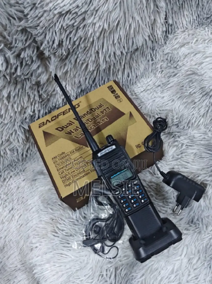 Baofeng Uv-82 Walkie Talkie for Security, Outdoor, and Emergency Use