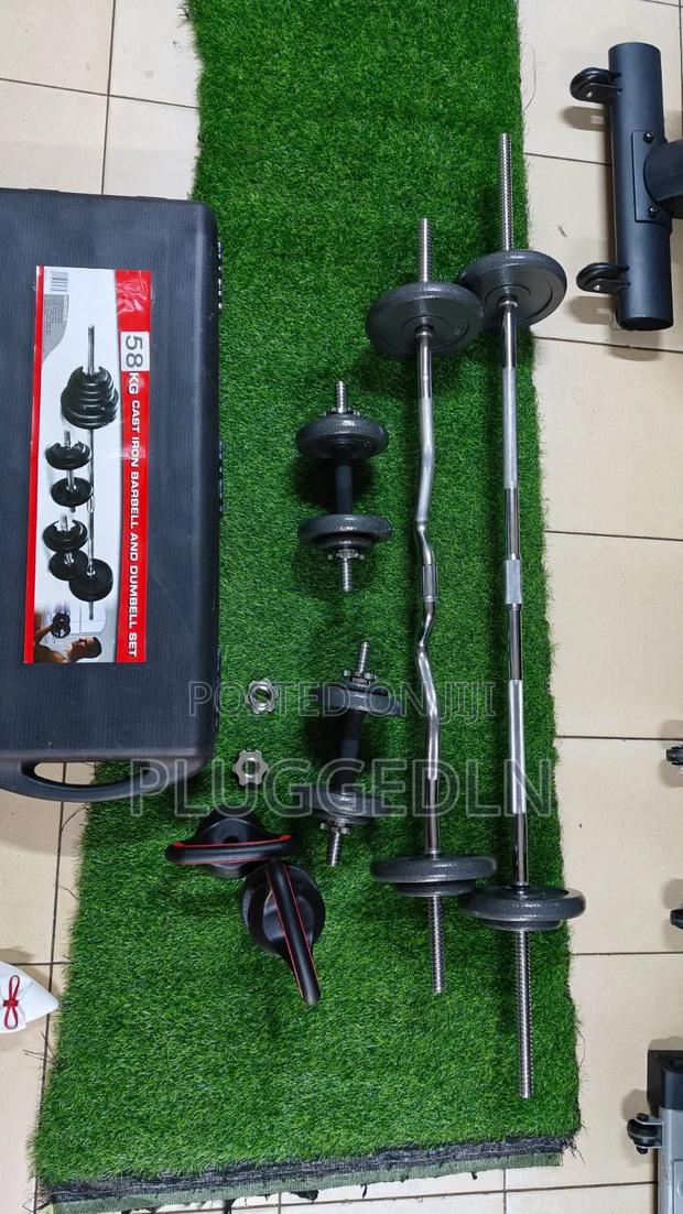 58kg Dumbbells Set
.