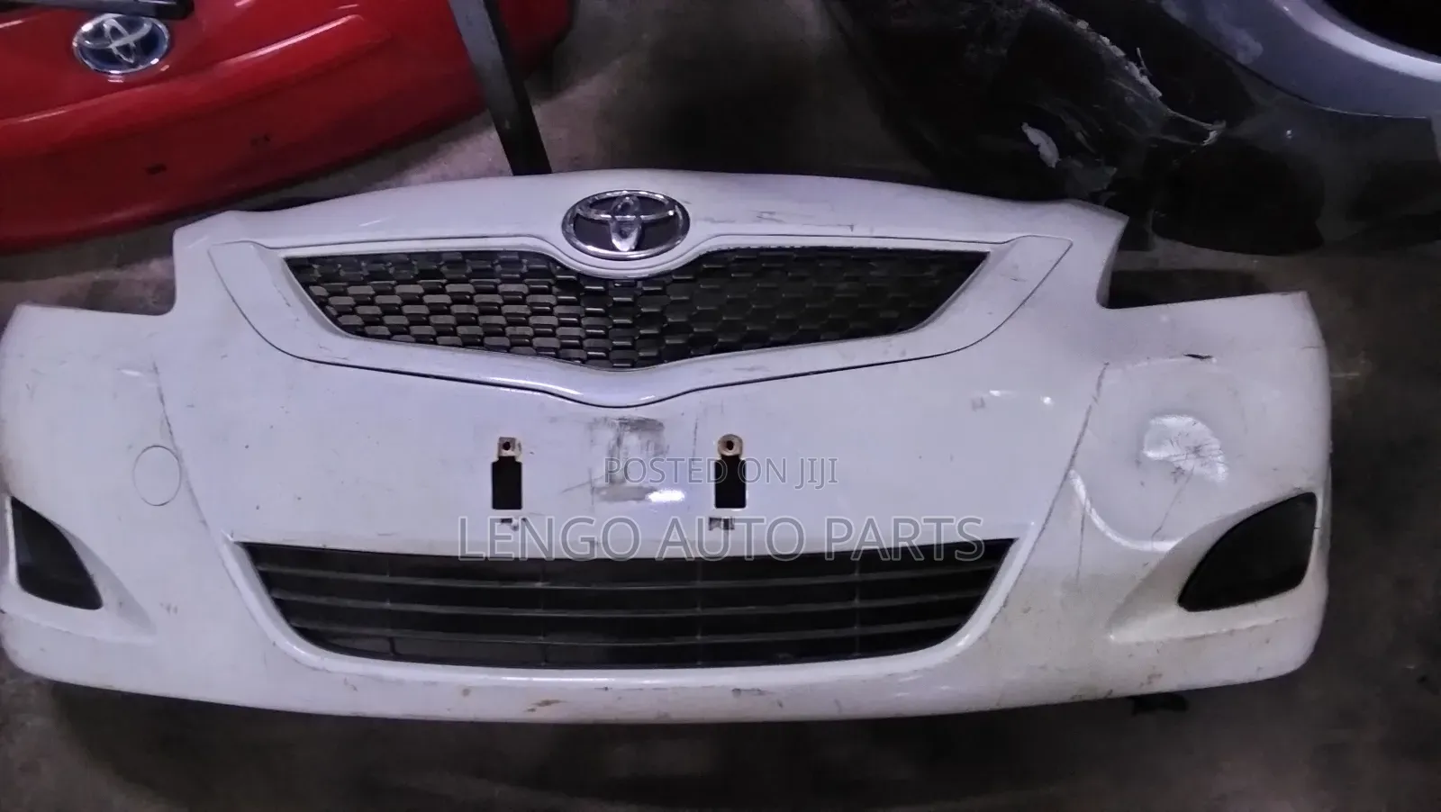 Toyota Belta Front Bumper Complete With Grille and Covers