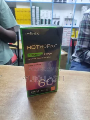 New Infinix Hot 60 Pro+ 128 GB Black