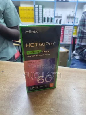 New Infinix Hot 60 Pro+ 128 GB Black