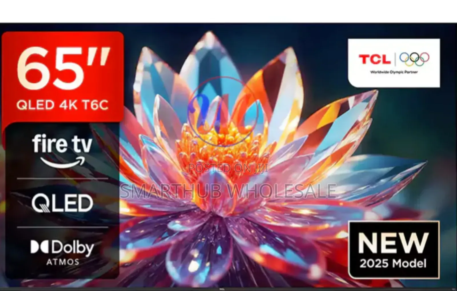 TCL Tv 65" Inch Tc6 Qled - Brand New