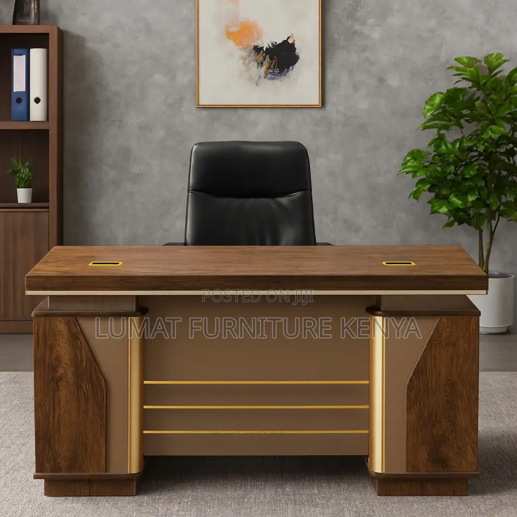 1.4m Office Desk With Storage Option