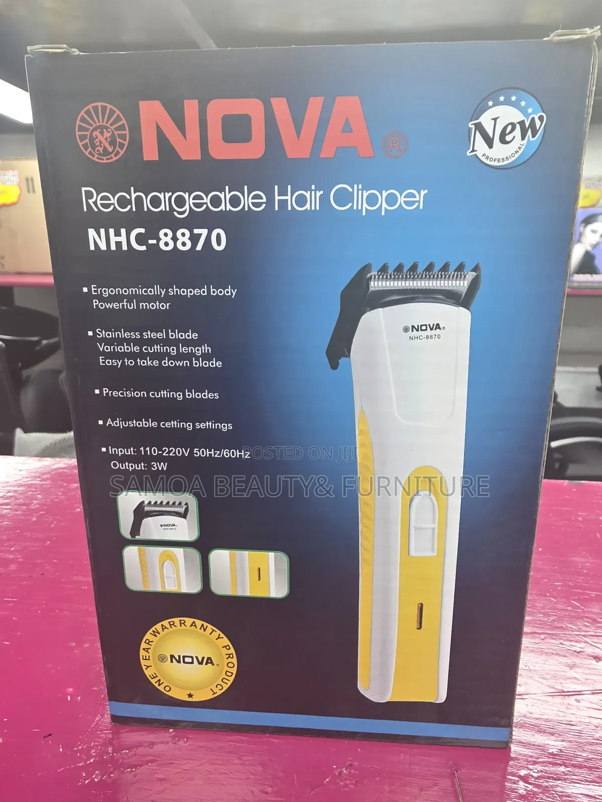 Rechargable Hair Clipper