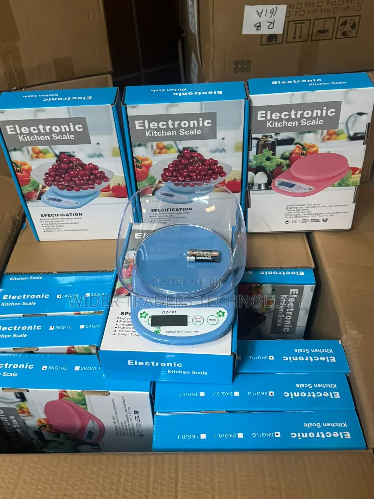Electronic Kitchen Scale With Bowl Max 5kg