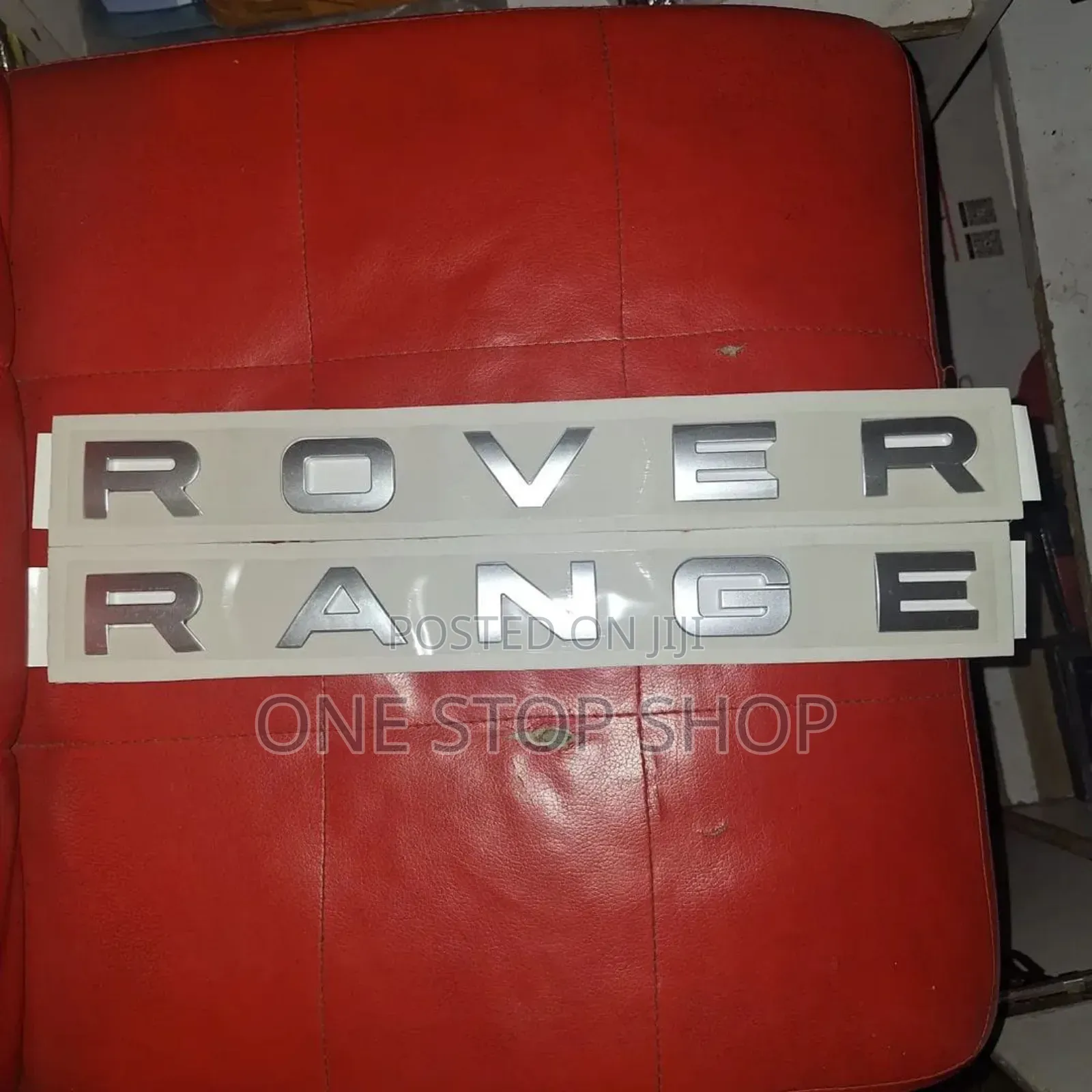 Range Rover Boot or Front Bonnet Silver Letter Badge