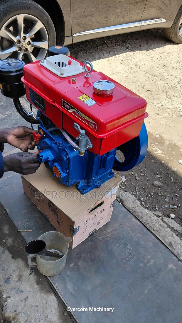 Watercooled Engine 10horsepower Manual Start. - thumbnail 4