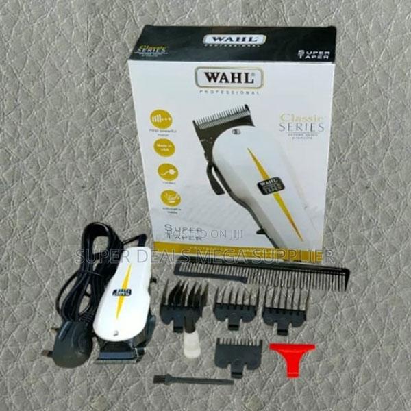 Heavy Duty Wahl Super Taper Classic Hair Clipper Electric Kinyozi Tool