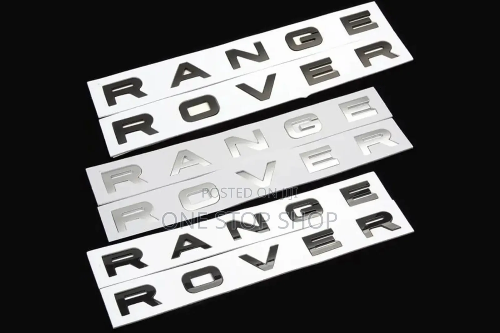 Range Rover Lettering Emblem Badge