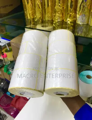 50x100 Barcode Sticker Roll - Inventory Product Labels