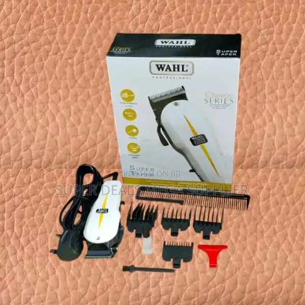 Reliable Quality Wahl Super Taper Electric Hair Clipper Kinyozi Tool