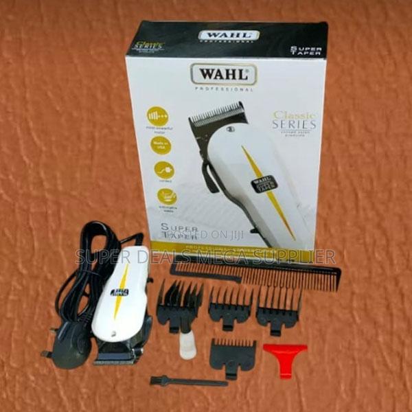 Space Efficient Wahl Super Taper Corded Electric Hair Clipper Machine