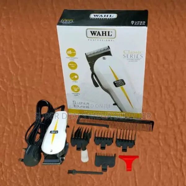 Space Efficient Wahl Super Taper Corded Electric Hair Clipper Machine