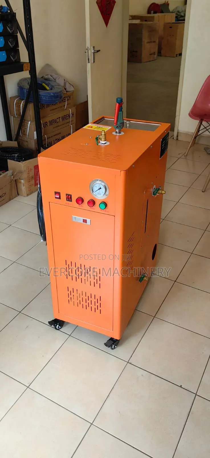Heavy Commercial Steaming Machine Single Phase Power.