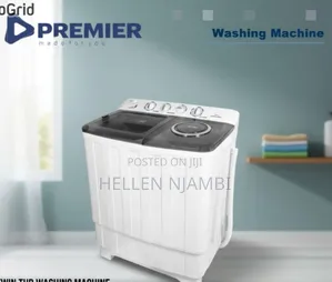 Premier 13kg/6kg Wash Dry Semi Automatic Twin Tub Washing Machine