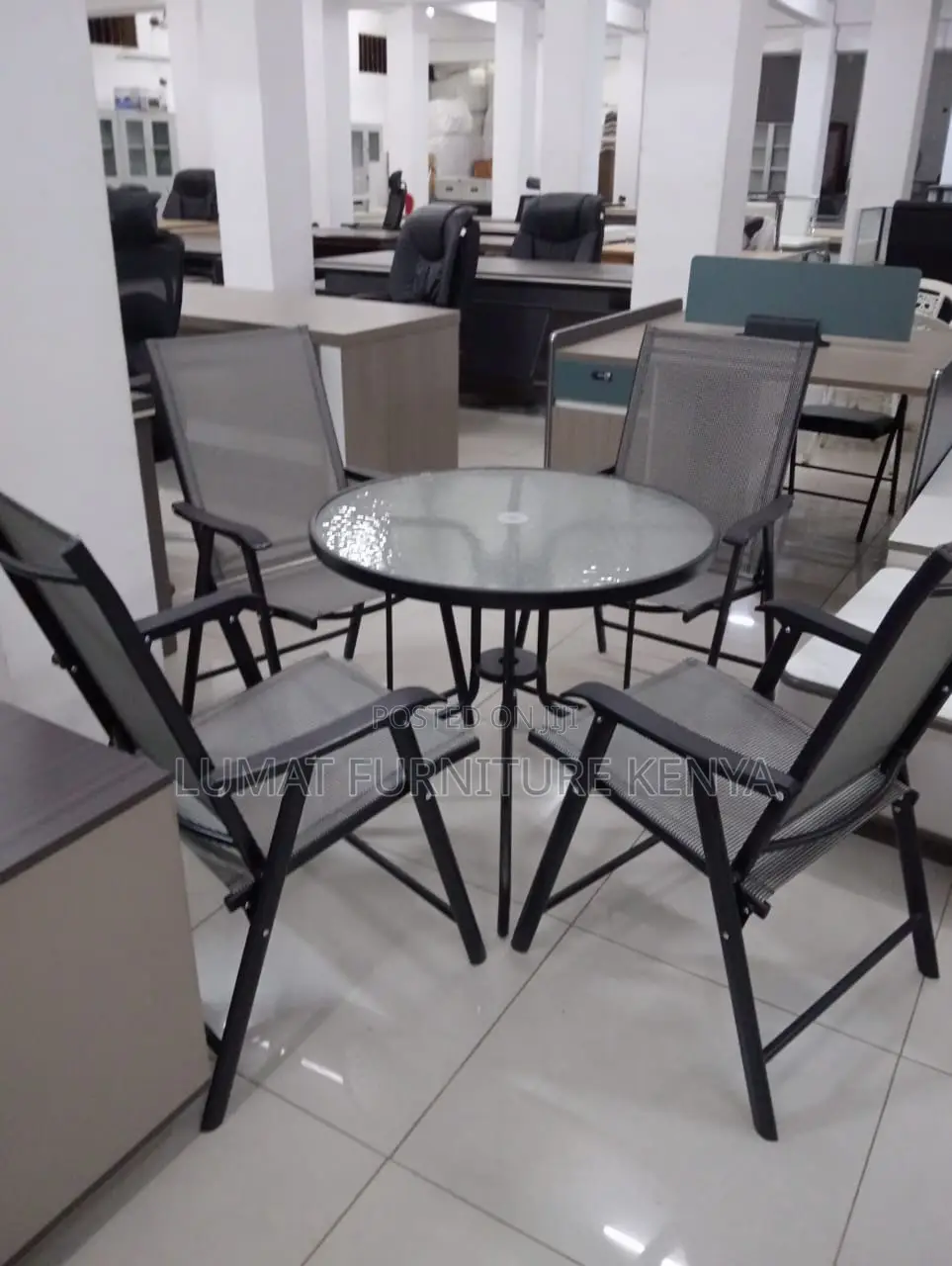 Weather-Resistant 4-Seater Set