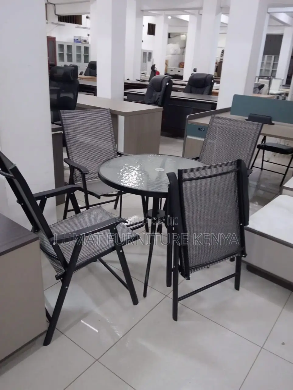 Weather-Resistant 4-Seater Set