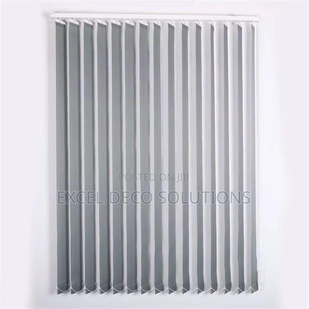 Minimalist Vertical Blinds | Office Sun Protection