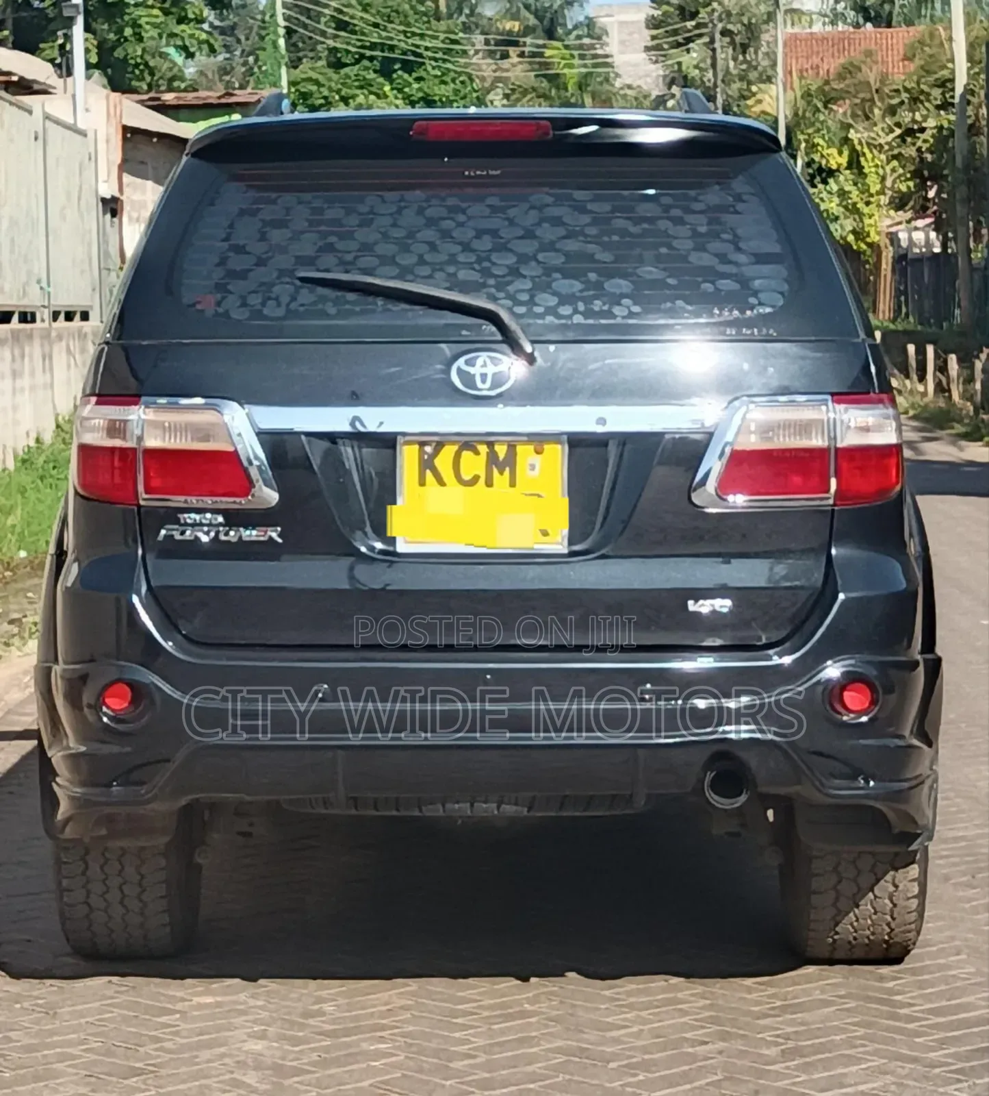 Toyota Fortuner 3.0 D AWD 2010 Black
