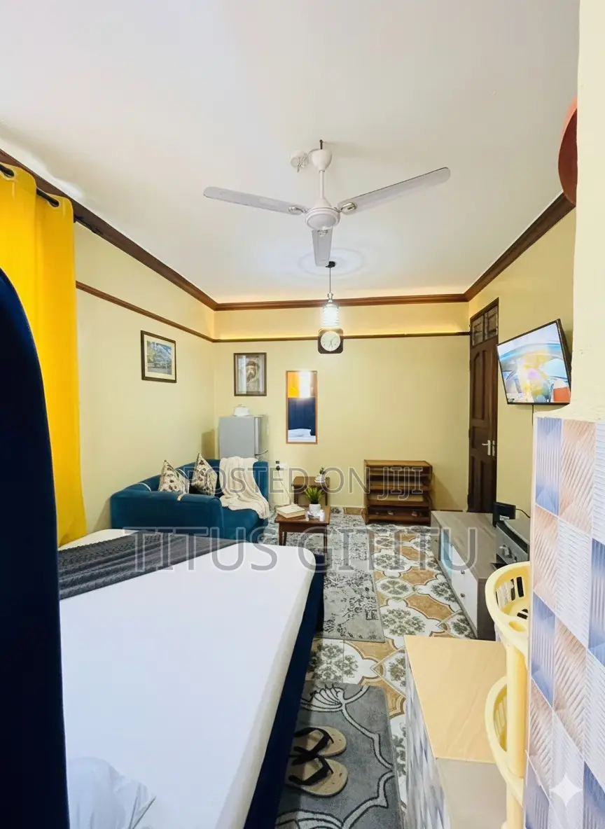Spacious Studio Airbnb Mombasa Cbd| Near Beach Ksg, With Ac