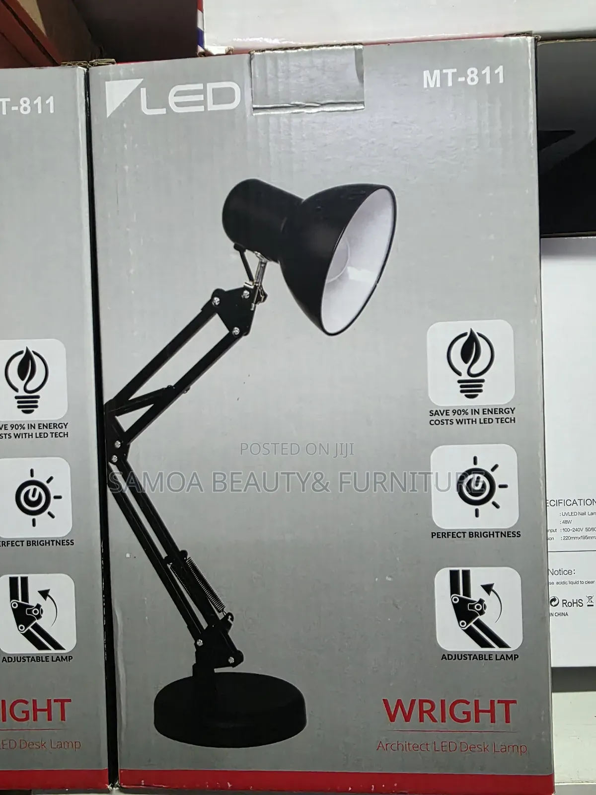 Nail Table Lamp
