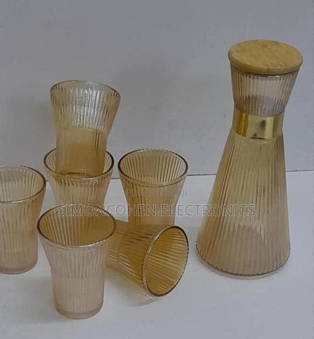 Glass Carafe Set - thumbnail 3