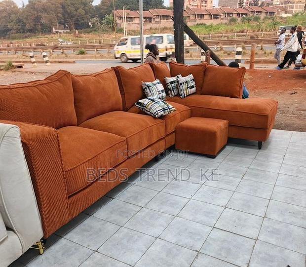Unbeaten Cozy 6 Seater L Sofa - main view