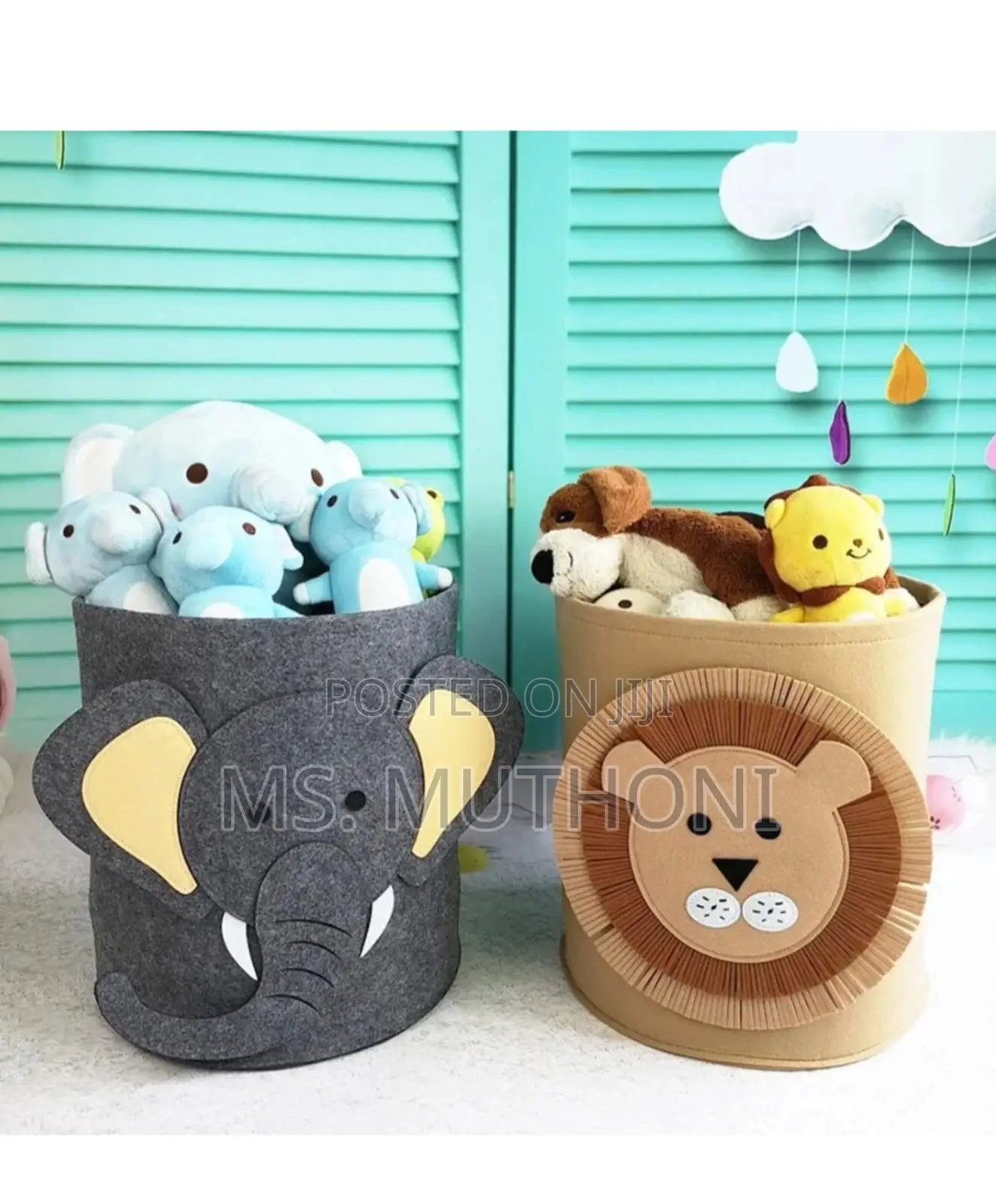 Kids Multi-Functional Bin Organizer for Toys / Clothes and Households