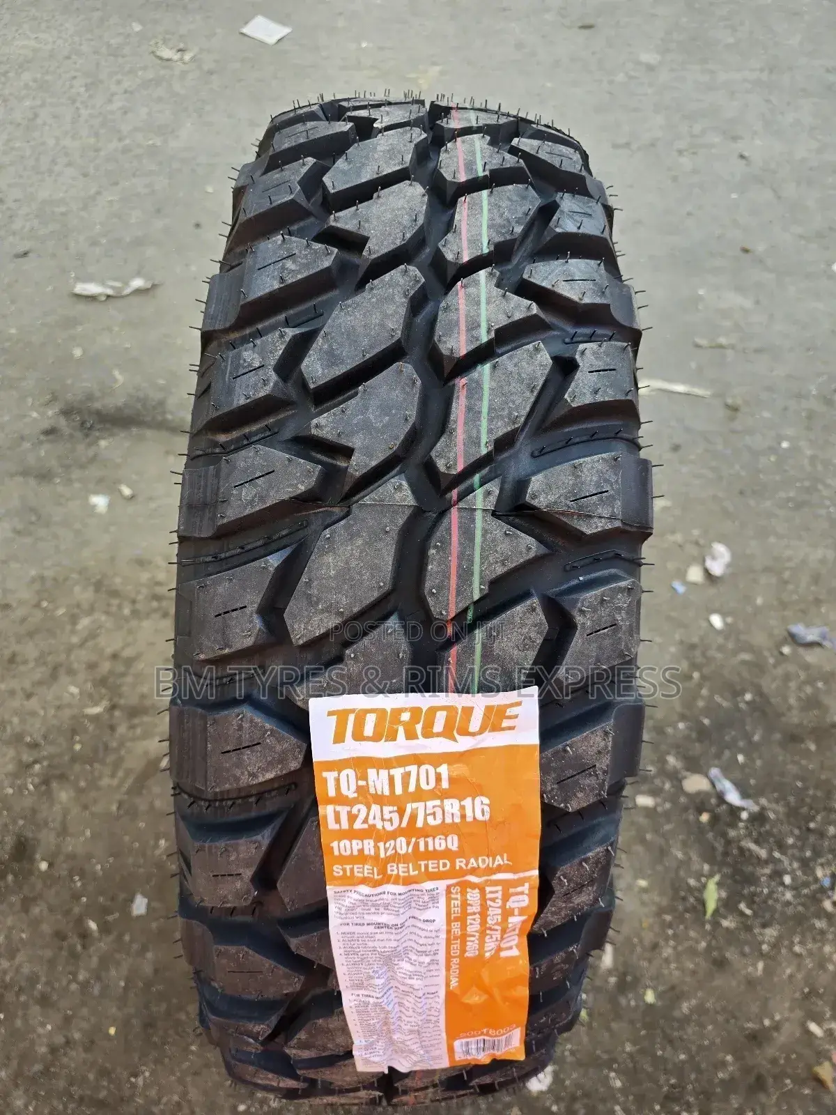 245 /75 R16 Torque Tyres (Mud Terrein)