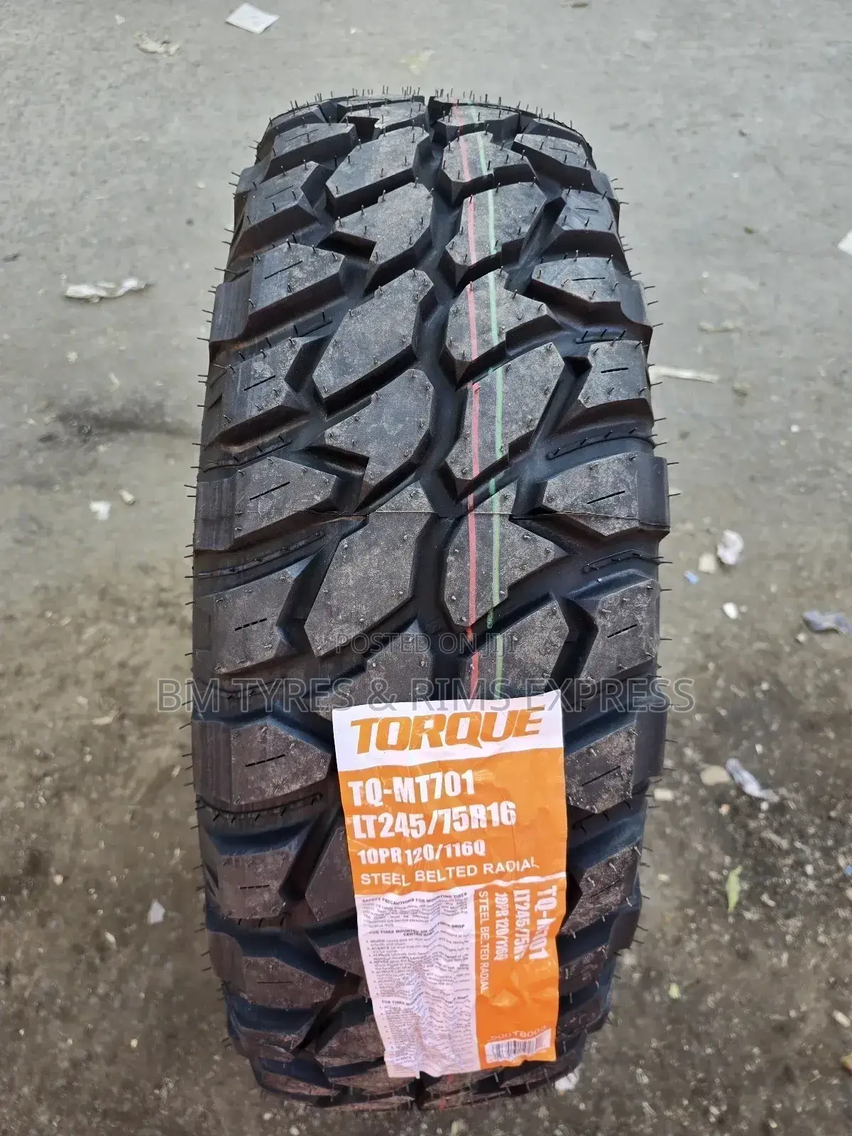 245 /75 R16 Torque Tyres (Mud Terrein)