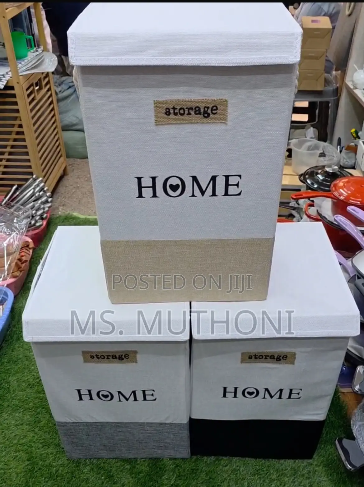 Mulit-Purpose Storage for Households Items / Toys Blankets.