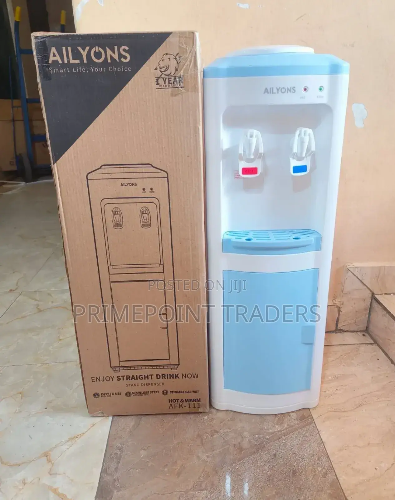 Ailyons Dual-temperature Water Dispenser – Hot Cold On Demand