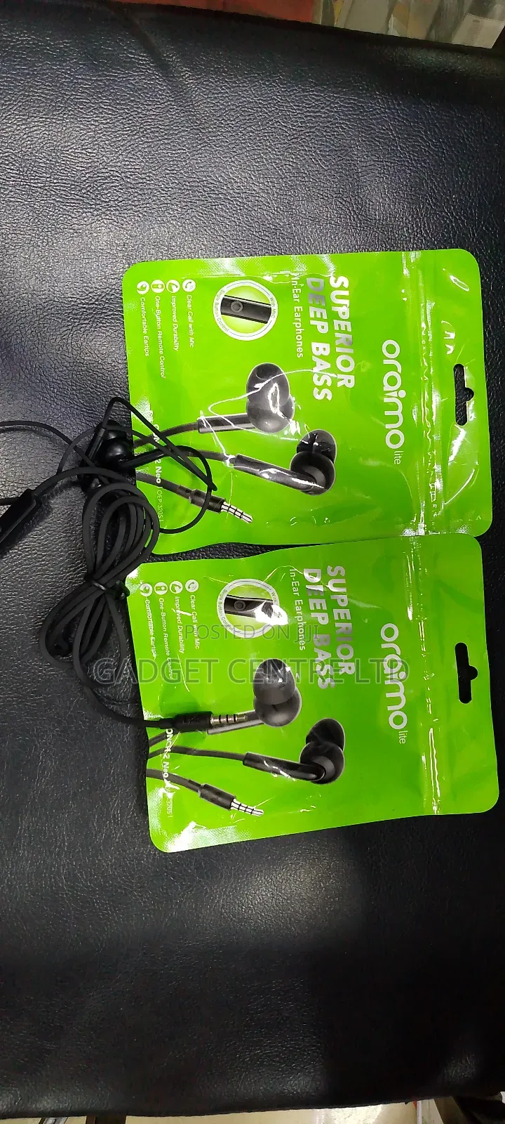 Oraimo Superior Deep Bass Earphones Original